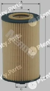 Mfilter TE627 — Oil Filter