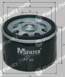 Mfilter TF46 — Oil Filter
