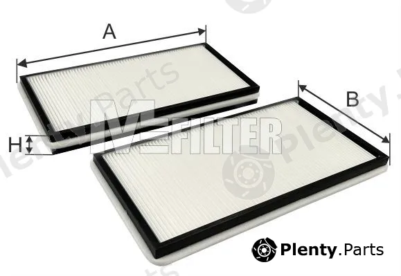 Mfilter K9068-2 — Filter, cabin air