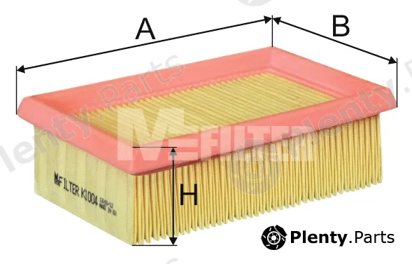 Mfilter K1004 — Air Filter