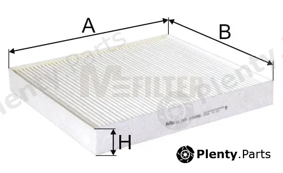 Mfilter K9086 — Filter, cabin air
