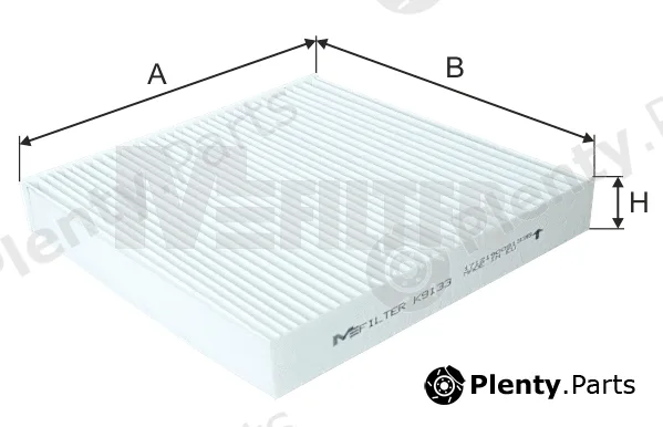 Mfilter K9133 — Filter, cabin air