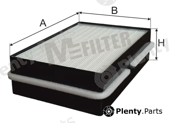 Mfilter K959 — Filter, cabin air