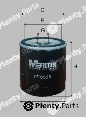 Mfilter TF6538 — Oil Filter