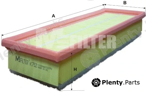 Mfilter K752 — Air Filter