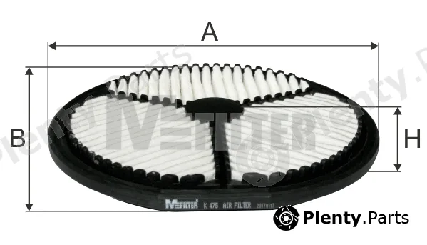 Mfilter K475 — Air Filter