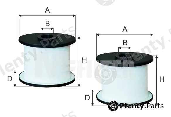 Mfilter TE4034CV — Filter, crankcase ventilation