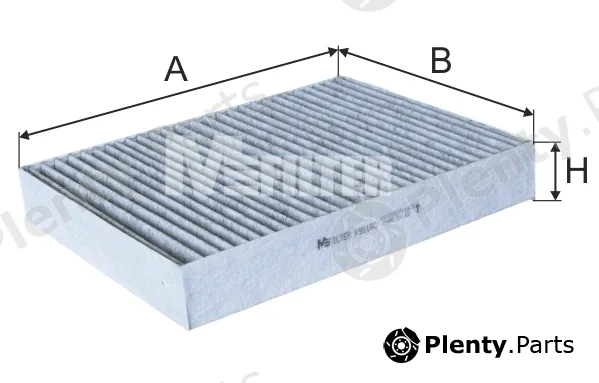 Mfilter K9116C — Filter, cabin air