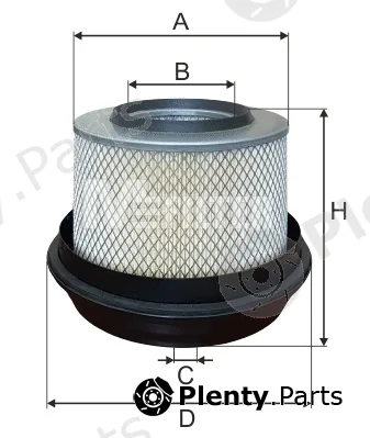 Mfilter A572 — Air Filter