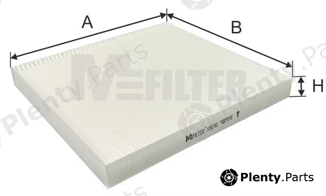 Mfilter K9230 — Filter, cabin air