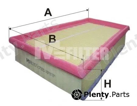 Mfilter K7025 — Air Filter