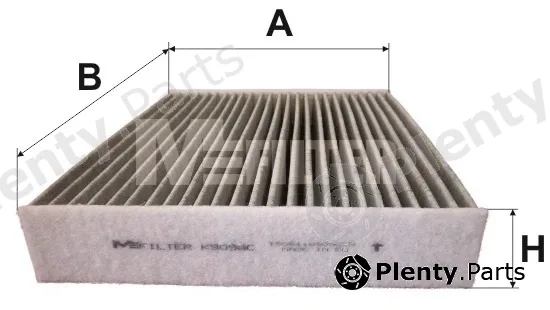 Mfilter K9098C — Filter, cabin air