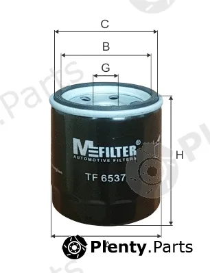 Mfilter TF6537 — Oil Filter