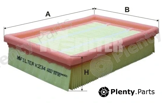 Mfilter K234 — Air Filter