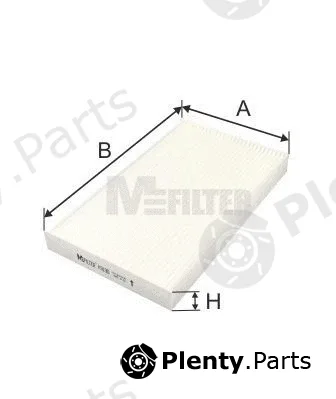 Mfilter K9190 — Filter, cabin air