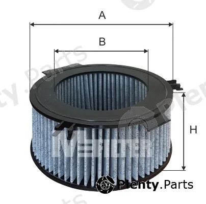 Mfilter A958C — Filter, cabin air