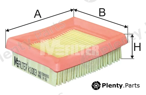 Mfilter K1003 — Air Filter