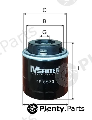 Mfilter TF6533 — Oil Filter