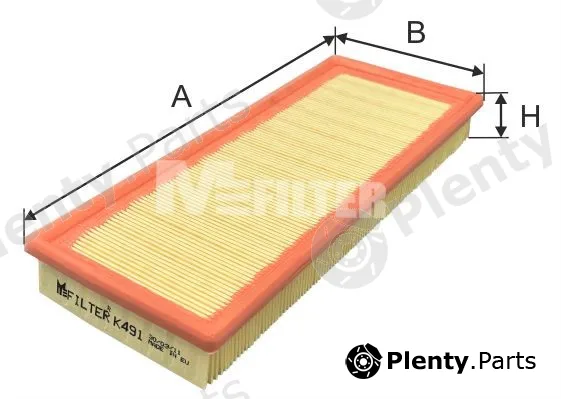 Mfilter K491 — Air Filter