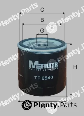 Mfilter TF6540 — Oil Filter