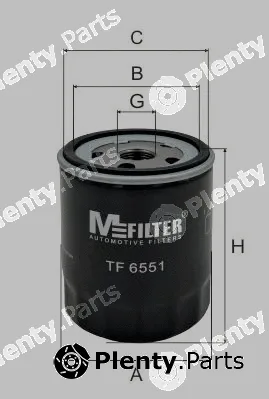 Mfilter TF6551 — Oil Filter