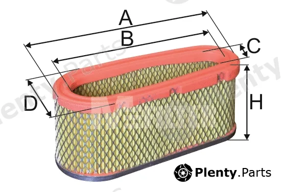 Mfilter A1049 — Air Filter