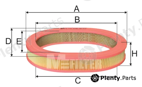 Mfilter A285 — Air Filter