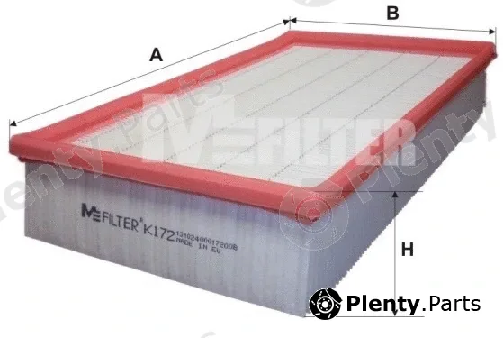 Mfilter K172 — Air Filter
