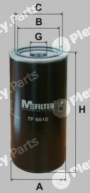 Mfilter TF6510 — Oil Filter