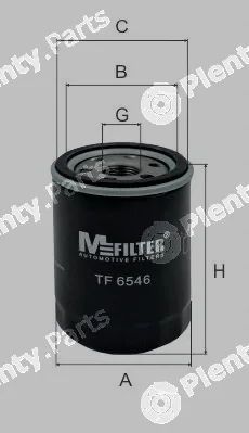 Mfilter TF6546 — Oil Filter