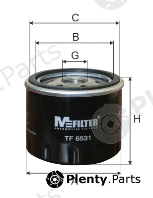 Mfilter TF6531 — Oil Filter