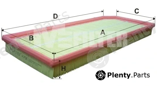 Mfilter K750 — Air Filter