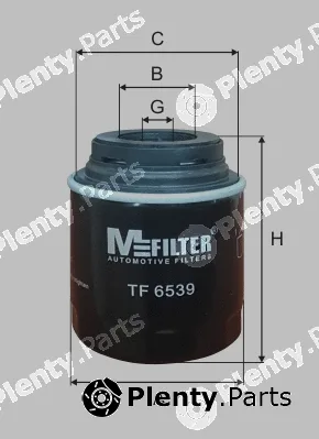 Mfilter TF6539 — Oil Filter