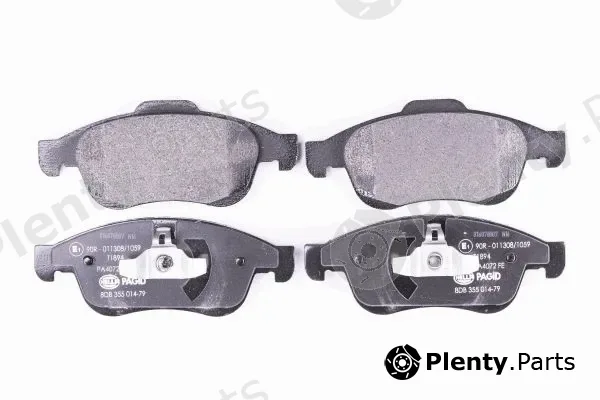 Hella Pagid 8DB355014-791 — Brake Pad Set, disc brake