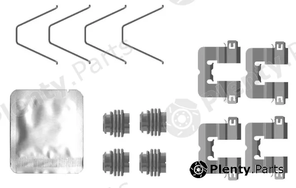 Hella Pagid 8DZ355207-221 — Accessory Kit, disc brake pad