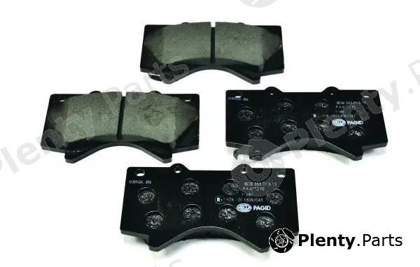 Hella Pagid 8DB355013-151 — Brake Pad Set, disc brake