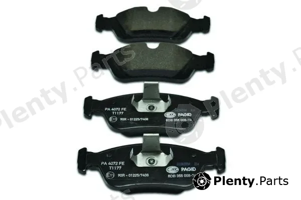 Hella Pagid 8DB355008-741 — Brake Pad Set, disc brake