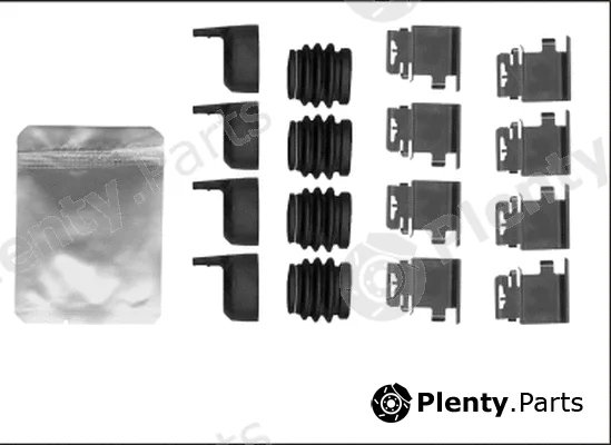 Hella Pagid 8DZ355206-001 — Accessory Kit, disc brake pad