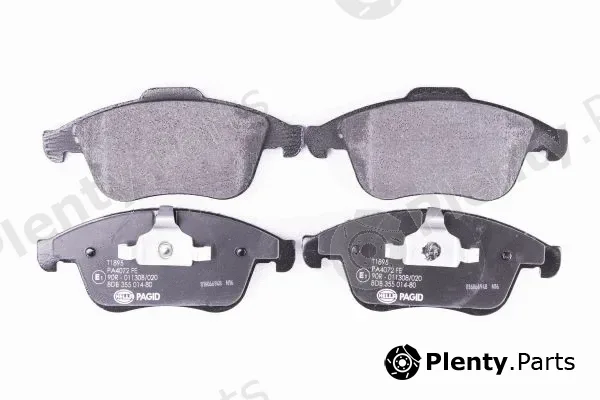Hella Pagid 8DB355014-801 — Brake Pad Set, disc brake