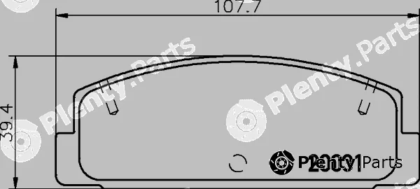 Hella Pagid 8DB355026-731 — Brake Pad Set, disc brake NAO