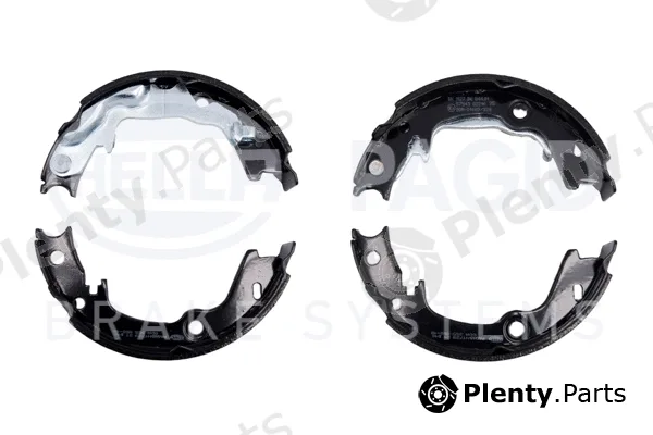 Hella Pagid 8DA355050-181 — Brake Shoe Set, parking brake