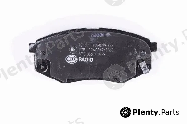 Hella Pagid 8DB355019-791 — Brake Pad Set, disc brake