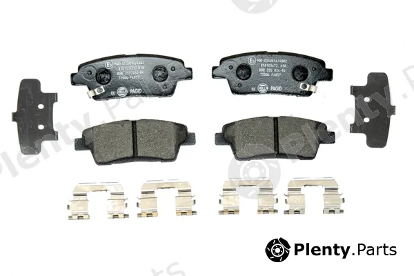 Hella Pagid 8DB355024-841 — Brake Pad Set, disc brake