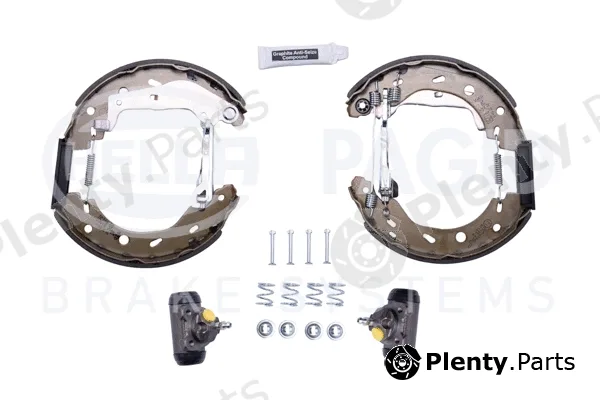 Hella Pagid 8DB355004-941 — Brake Shoe Set Shoe Kit Pro