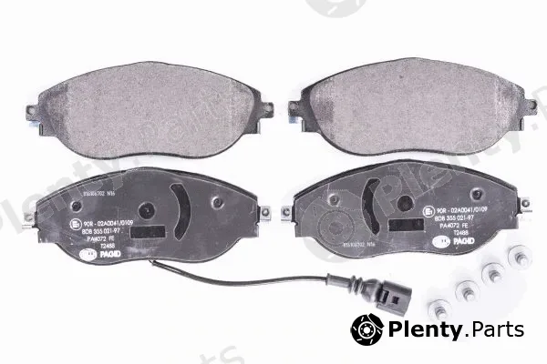 Hella Pagid 8DB355021-971 — Brake Pad Set, disc brake