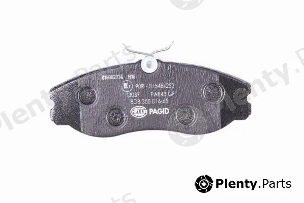 Hella Pagid 8DB355016-651 — Brake Pad Set, disc brake
