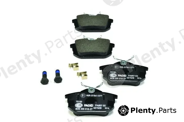 Hella Pagid 8DB355018-271 — Brake Pad Set, disc brake