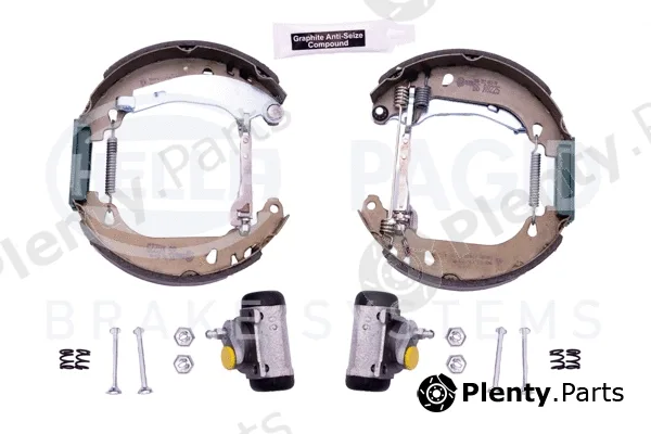 Hella Pagid 8DB355003-701 — Brake Shoe Set Shoe Kit Pro