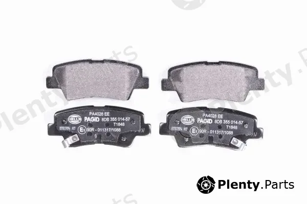 Hella Pagid 8DB355014-571 — Brake Pad Set, disc brake