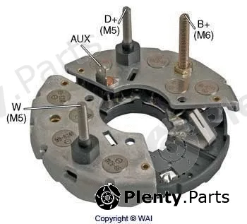 WAI IBR668 — Rectifier, alternator